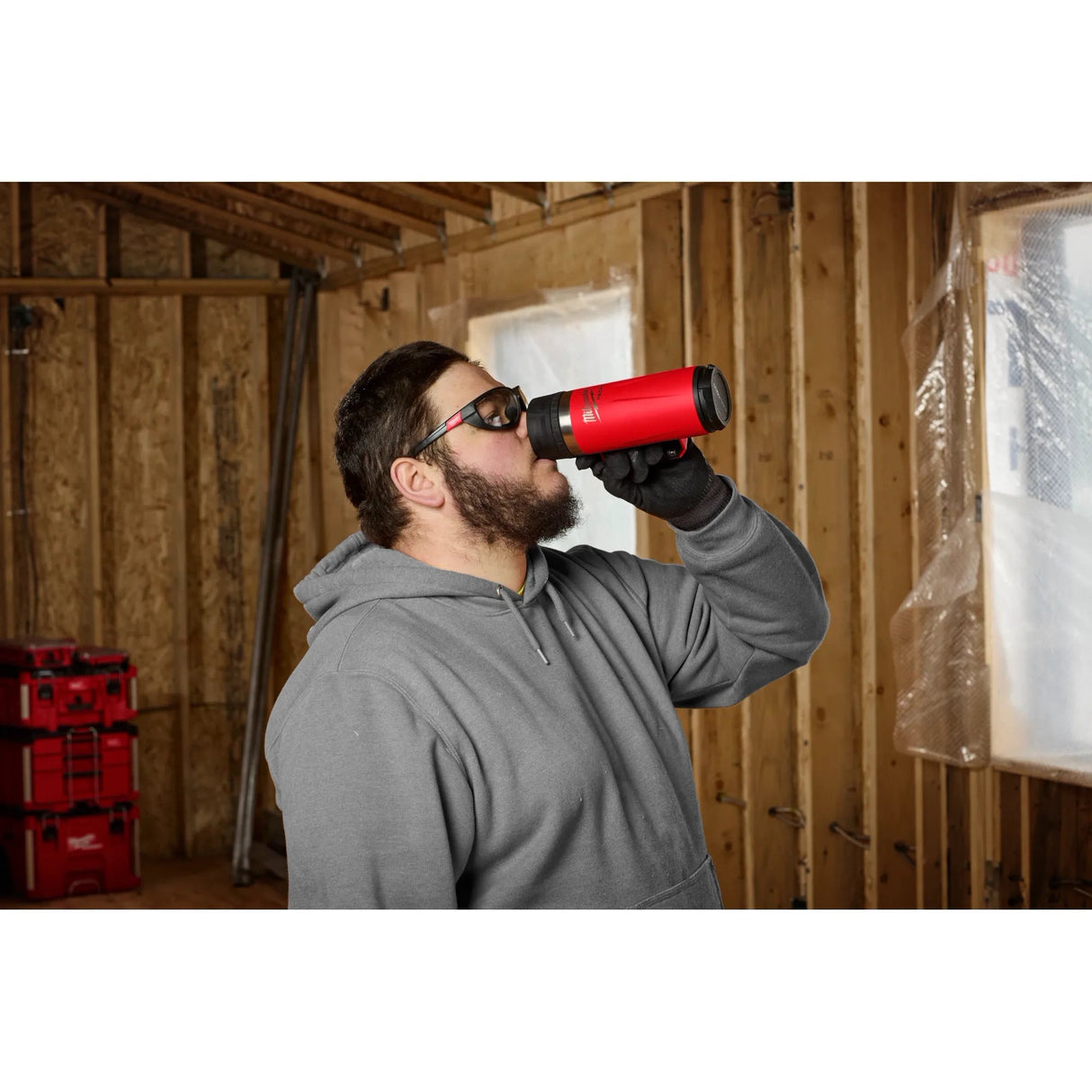 Milwaukee 48 - 22 - 8394R PACKOUT™ 18oz Insulated Mug with Sip Lid - Mississauga Hardware Centre Inc
