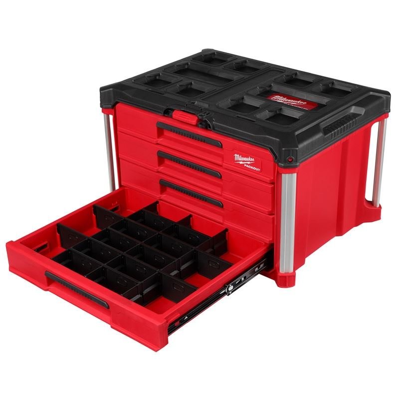 Milwaukee 48 - 22 - 8444 PACKOUT 4 Drawer Tool Box - Mississauga Hardware Centre Inc