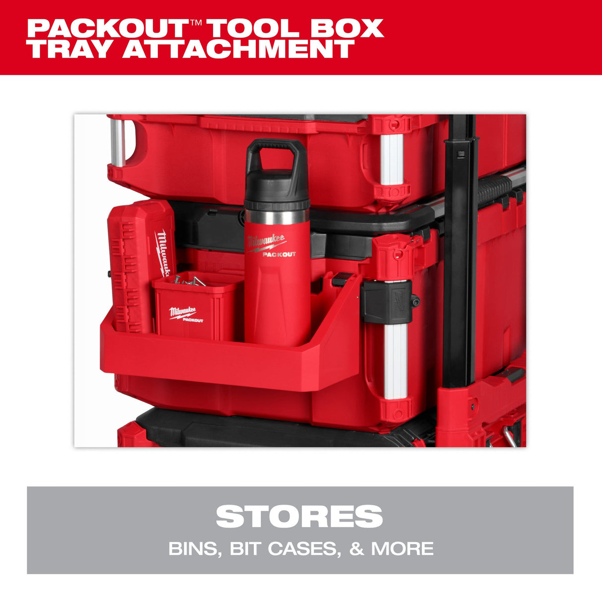 Milwaukee 48 - 22 - 8605 PACKOUT™ Tool Box Tray Attachment - Mississauga Hardware Centre Inc
