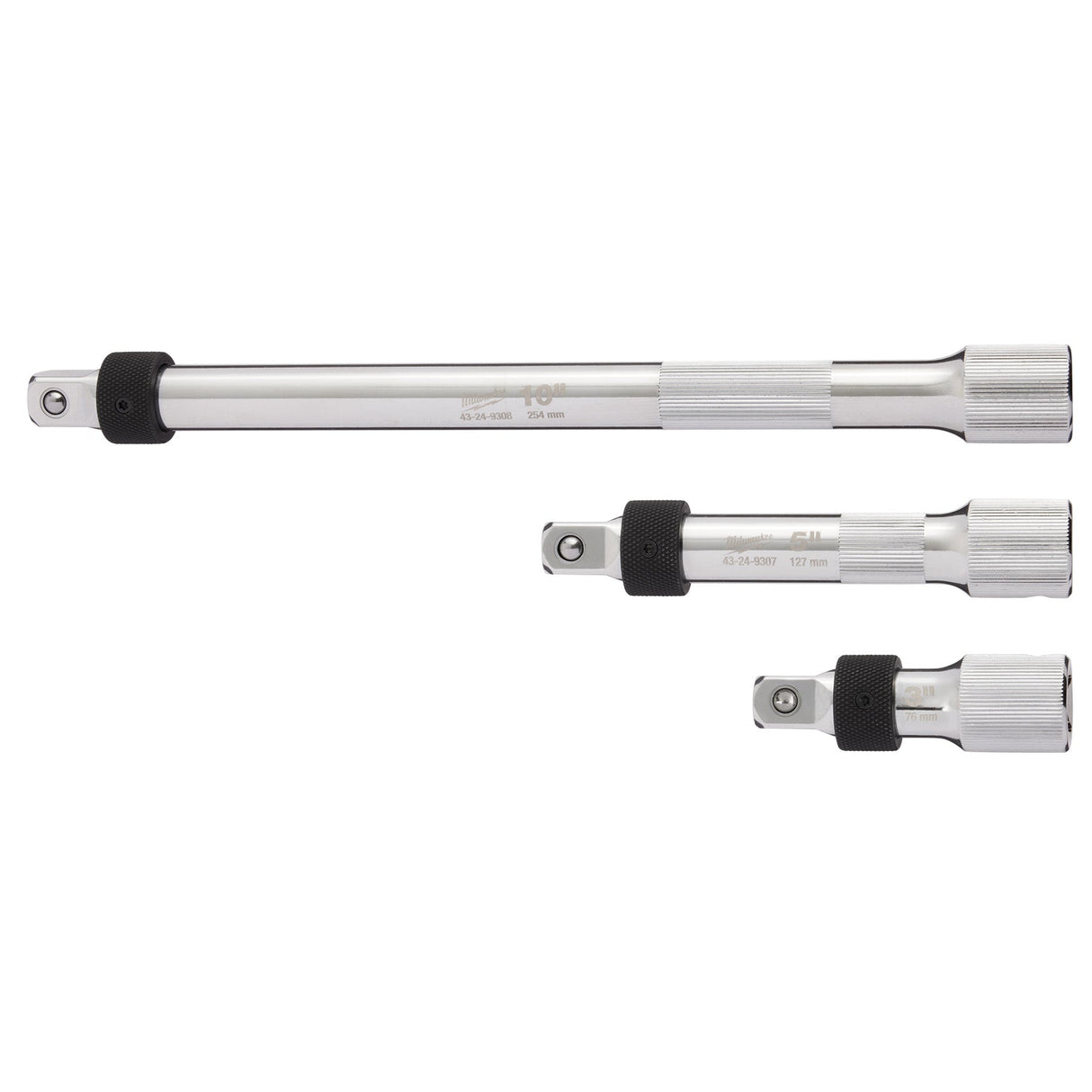 Milwaukee 48 - 22 - 9362 3pc 1/2” Drive Locking Extension Set - Mississauga Hardware Centre Inc