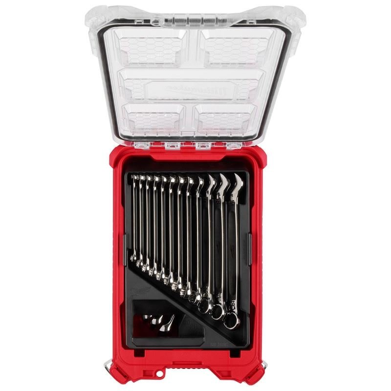 Milwaukee 48 - 22 - 9483 15pc Metric Combination Wrench Set with PACKOUT Compact Organizer - Mississauga Hardware Centre Inc
