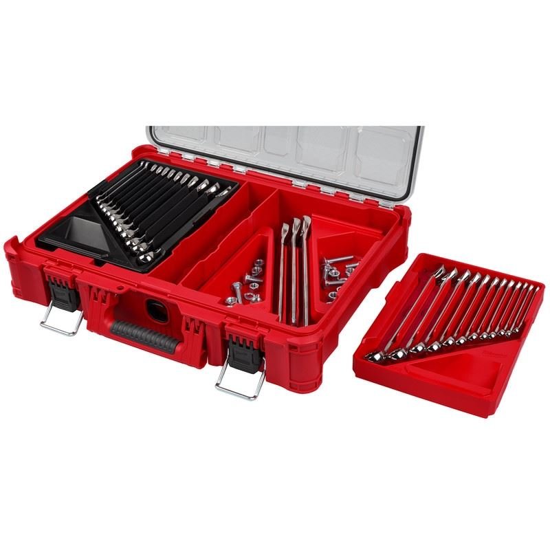 Milwaukee 48 - 22 - 9485 30pc Metric and SAE Combination Wrench Set with PACKOUT Organizer - Mississauga Hardware Centre Inc