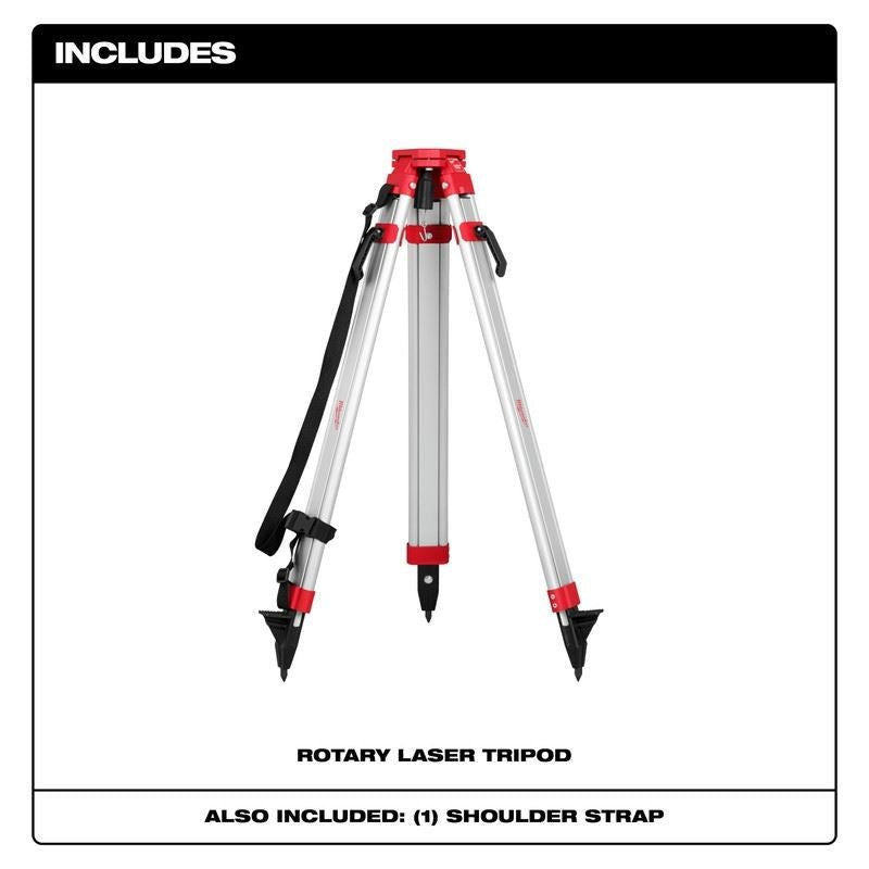 Milwaukee 48 - 35 - 3700 Rotary Laser Tripod - Mississauga Hardware Centre Inc