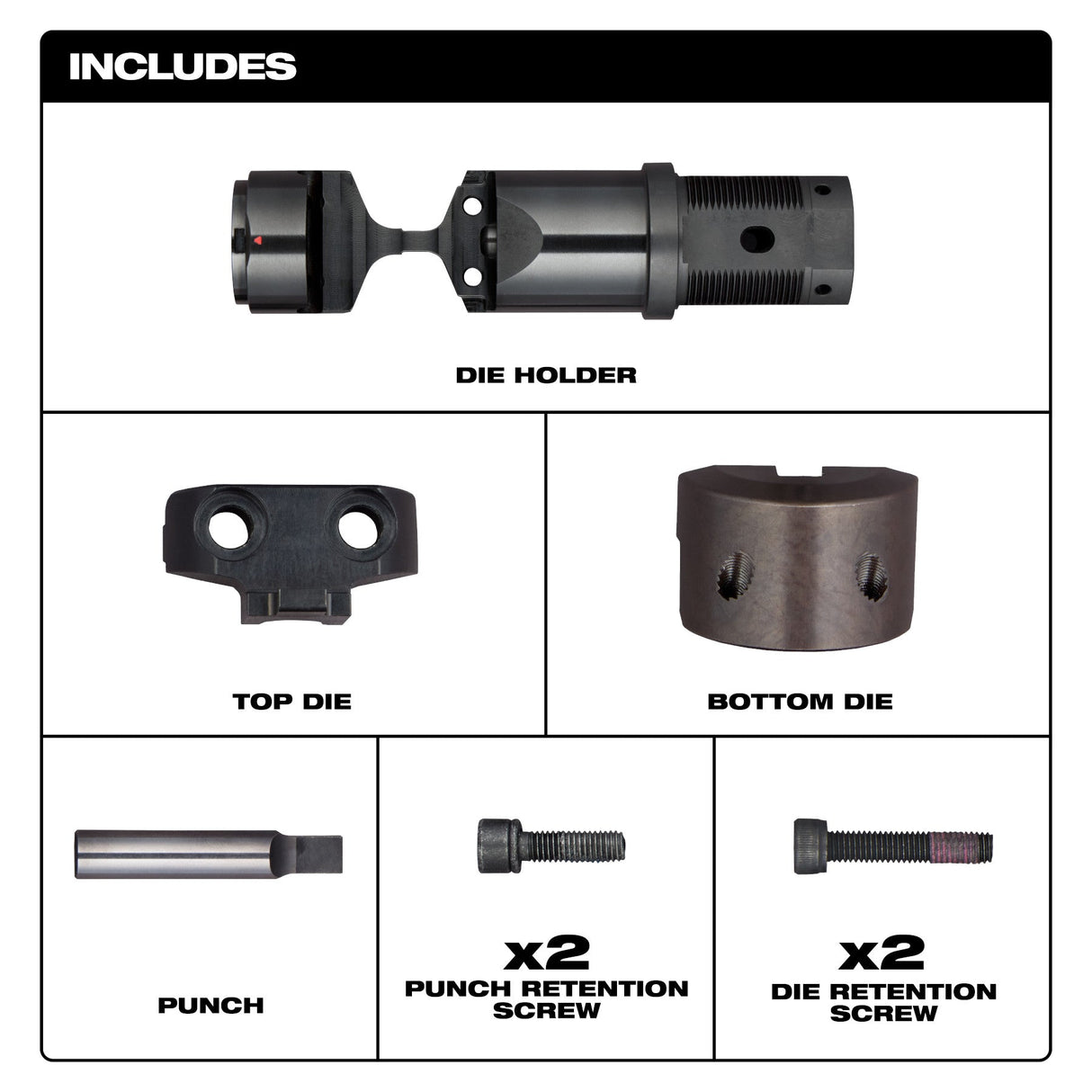 Milwaukee 48 - 44 - 0276 M18 FUEL™ 10 Ga Die Holder Kit - Mississauga Hardware Centre Inc
