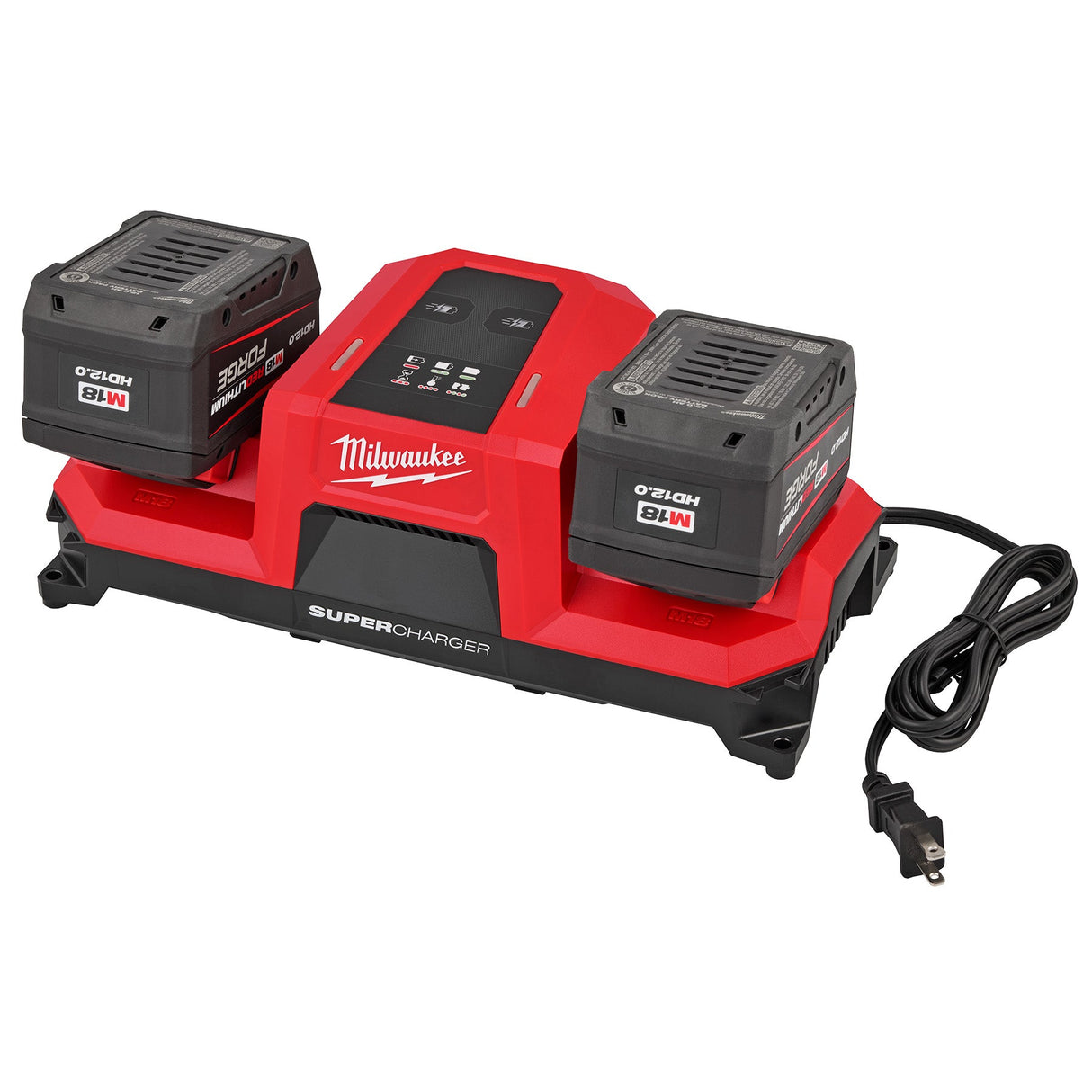 Milwaukee 48 - 59 - 1816 M18™ Dual Bay Simultaneous Super Charger w/ 4 Point Mounting - Mississauga Hardware Centre Inc