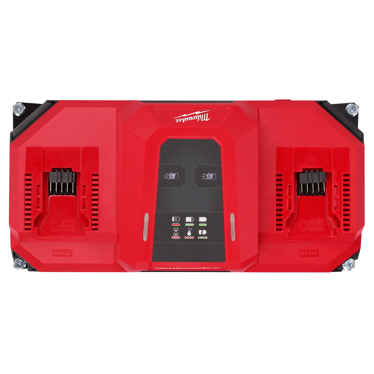 Milwaukee 48 - 59 - 1816 M18™ Dual Bay Simultaneous Super Charger w/ 4 Point Mounting - Mississauga Hardware Centre Inc