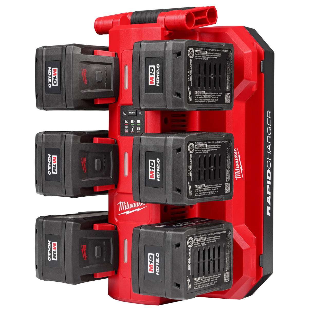Milwaukee 48 - 59 - 1817 M18™ Six Bay Daisy Chain Rapid Charger - Mississauga Hardware Centre Inc