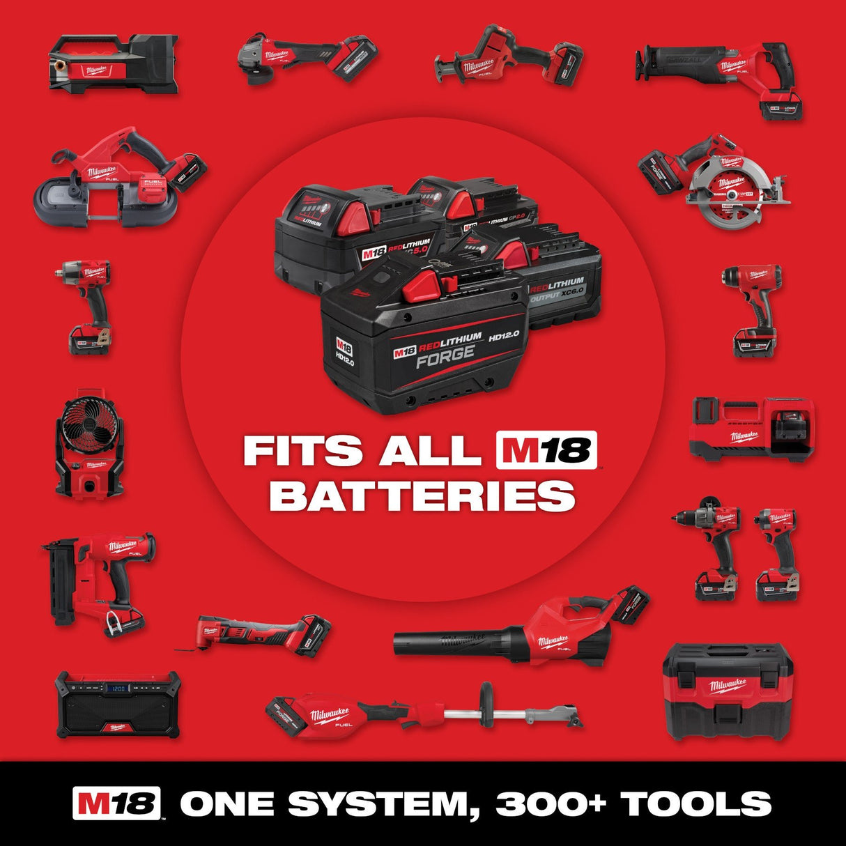 Milwaukee 48 - 59 - 1861 FORGE 6AH Battery & Dual Battery Super Charger Starter Kit - Mississauga Hardware Centre Inc