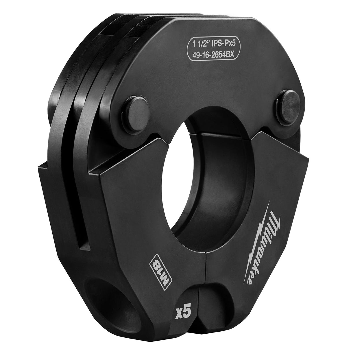 Milwaukee 49 - 16 - 2683 IPS - P Pivoting Press Ring Kit - 1/2" - 1" Jaws & 1 - 1/4" - 2" Rings - Mississauga Hardware Centre Inc