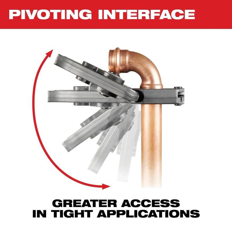 Milwaukee | 49 - 16 - 2690X CTS - V Pivoting Press Rings Kits 2 - 1/2" - 4" - Mississauga Hardware Centre Inc