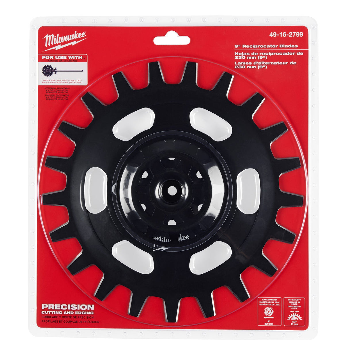 Milwaukee 49 - 16 - 2799 9" Reciprocator Blades - Mississauga Hardware Centre Inc