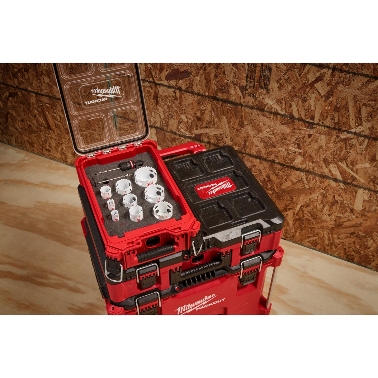 Milwaukee 49 - 22 - 4702 12PC QUIK LOK™ HOLE DOZER™ Bi - Metal Kit with PACKOUT™ Compact Organizer - Mississauga Hardware Centre Inc