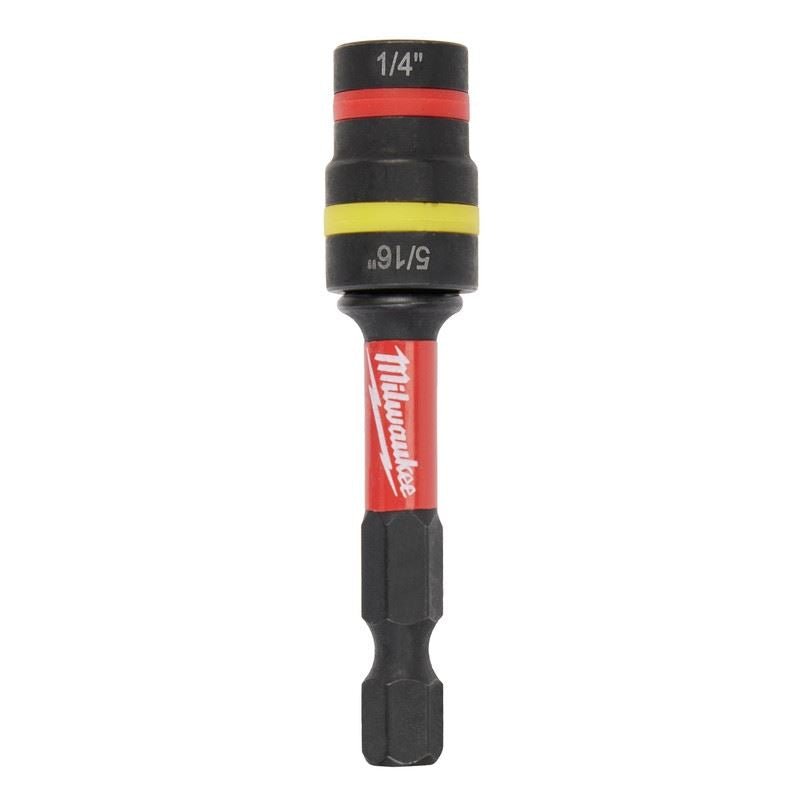 Milwaukee 49 - 66 - 4542 SHOCKWAVE Impact Duty QUIK CLEAR 2 - in - 1 Magnetic Nut Drivers - Mississauga Hardware Centre Inc