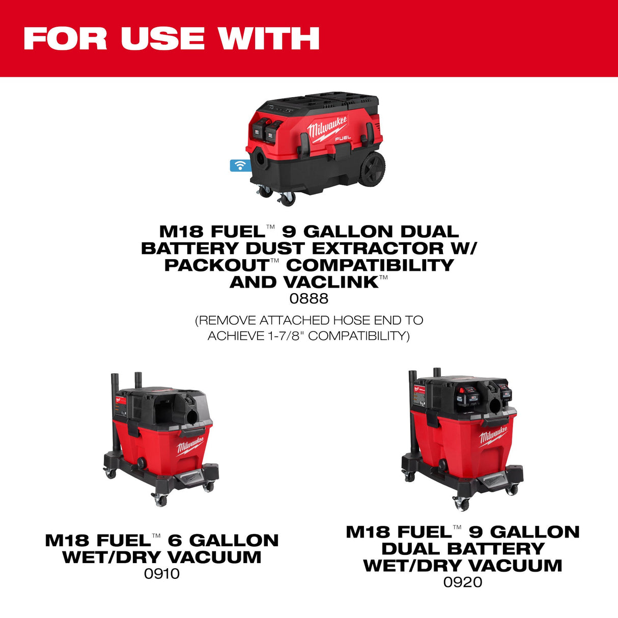 Milwaukee 49 - 90 - 1971 20' Accessory Hose - Mississauga Hardware Centre Inc