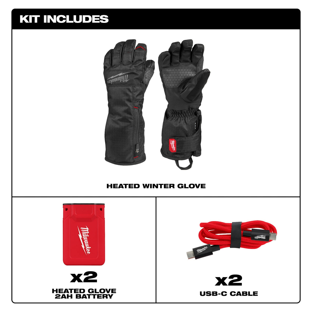 Milwaukee Heated Winter Gloves - Mississauga Hardware Centre Inc