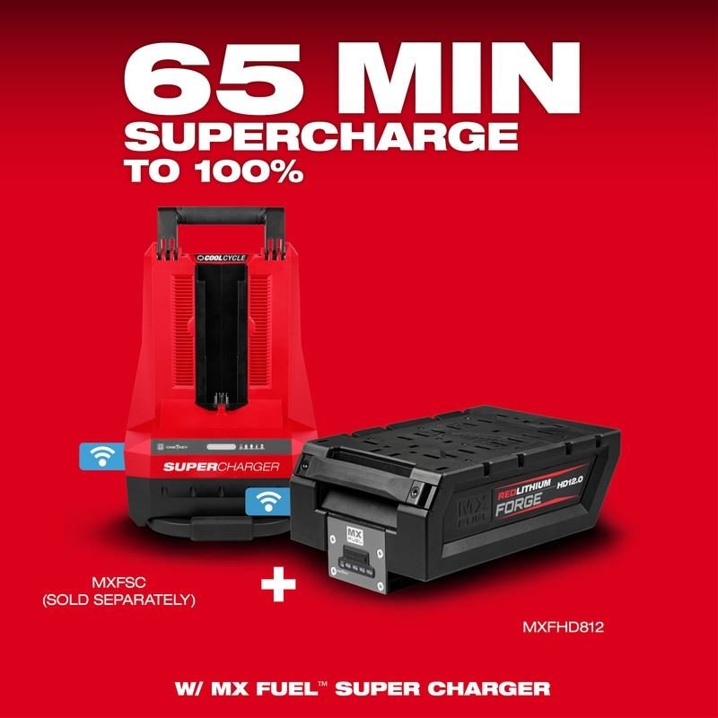 Milwaukee MXFHD812 MX FUEL REDLITHIUM FORGE HD12.0 BATTERY PACK - Mississauga Hardware Centre Inc