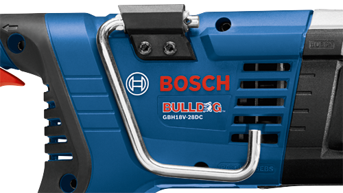 Bosch GBH18V-28DCK24 18V Brushless Connected-Ready SDS-plus® Bulldog™ 1-1/8 In. Rotary Hammer Kit with (2) CORE18V 8 Ah High Power Batteries