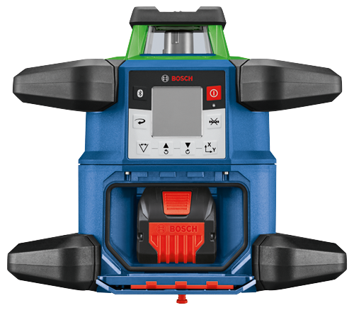 Bosch GRL4000-90CHVGK 18V REVOLVE4000 Connected Green-Beam Self-Leveling Horizontal/Vertical Rotary Laser Kit with (1) CORE18V® 4 Ah Advanced Power Battery