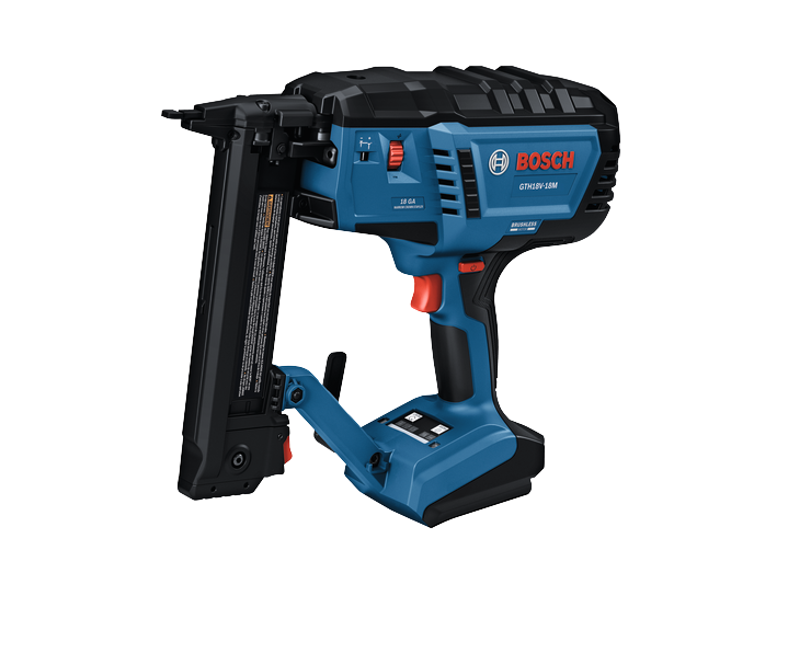 BOSCH GTH18V-18MN Professional 18V Brushless 18-Gauge Narrow Crown Stapler (Bare Tool)