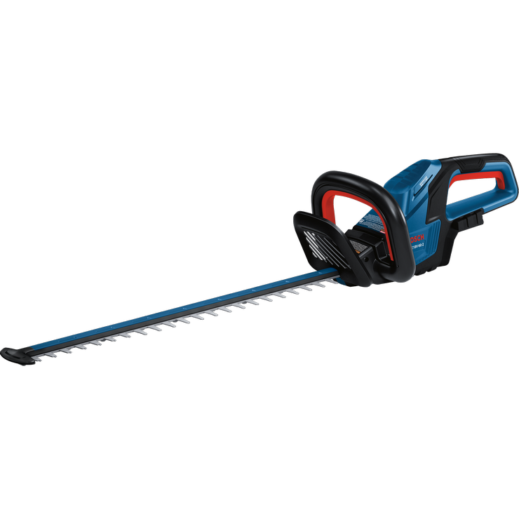 Bosch Hedge trimmer on clear background