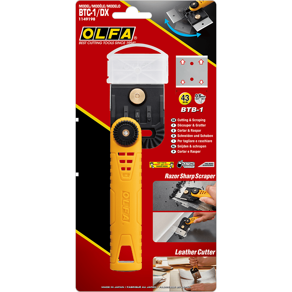 OLFA 1149198 BTC - 1/DX Multi - Purpose Scraper with Adjustable Head - Mississauga Hardware Centre Inc
