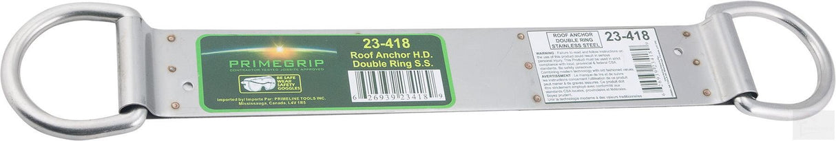 PRIMELINE 23 - 418 Double Ring Roof Anchor - Mississauga Hardware Centre Inc
