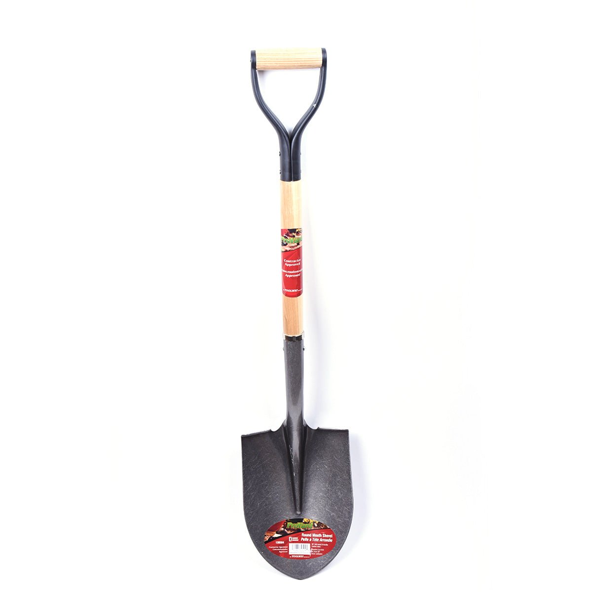 Pro Yard Shovel Round Point 39in x 8 - 1/2in Blade Wood D - Handle - Mississauga Hardware Centre Inc