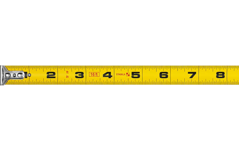 Stabila 30726 Pocket tape BM 100, Imperial scale 26ft