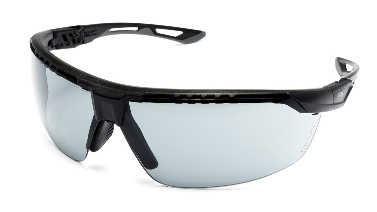 PYRAMEX TruFlex Half Frame Grey Lens Safety Glasses With H2X Anti - fog - Mississauga Hardware Centre Inc