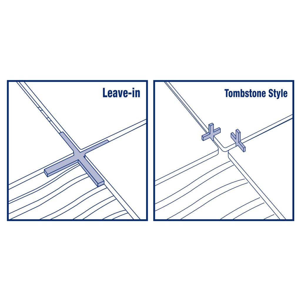QEP 10333 1/4" Leave - In Spacers, Bag - 200 Qty - Mississauga Hardware Centre Inc