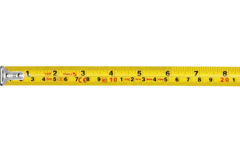 Stabila 30826 Pocket tape BM 100, cm/inch scale 26ft - Mississauga Hardware Centre Inc