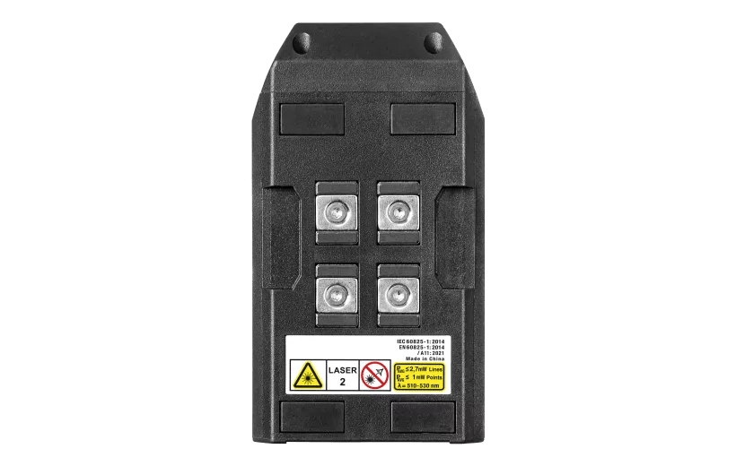 STABILA Cross - Line Laser LAX 500 G, 12 V System, 7 - Piece Set, with Rechargeable Battery and Charger - Mississauga Hardware Centre Inc