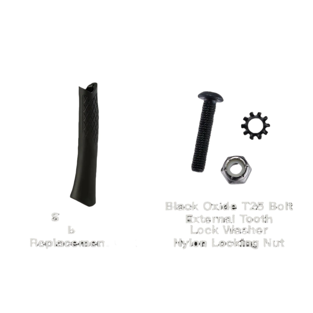STILETTO TBRG - BL TRIMBONE Black Replacement Grip - Mississauga Hardware Centre Inc
