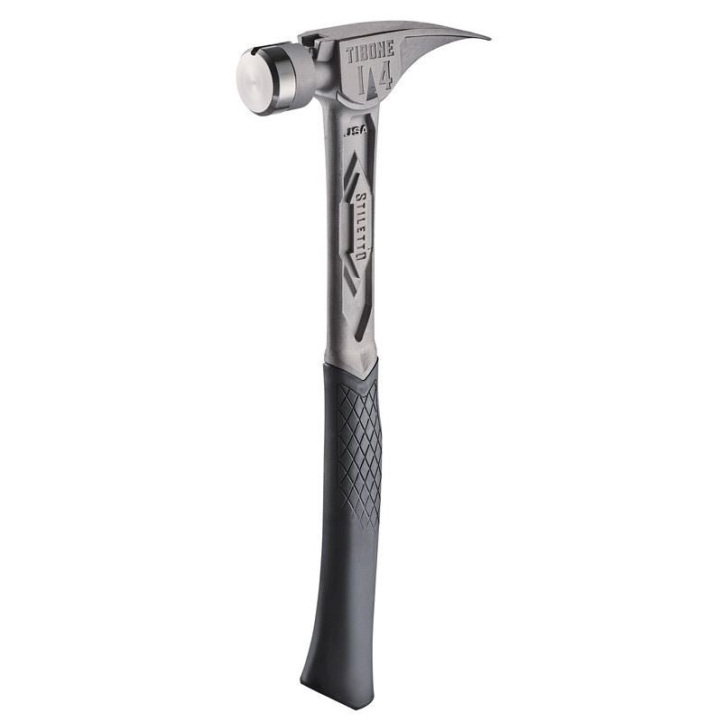 STILETTO TIB14RSC TIBONE 14oz Smooth Titanium Framing Hammer - Mississauga Hardware Centre Inc