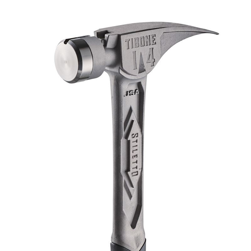 STILETTO TIB14RSC TIBONE 14oz Smooth Titanium Framing Hammer - Mississauga Hardware Centre Inc