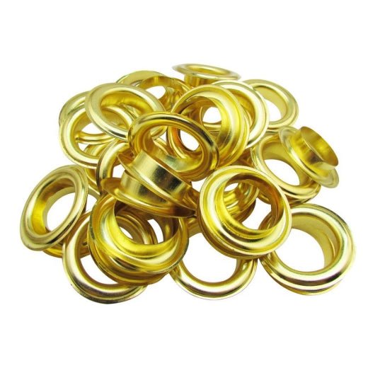 Stinson 399694 Brass Eyelet Grommets 1/2in 50Pk - Mississauga Hardware Centre Inc