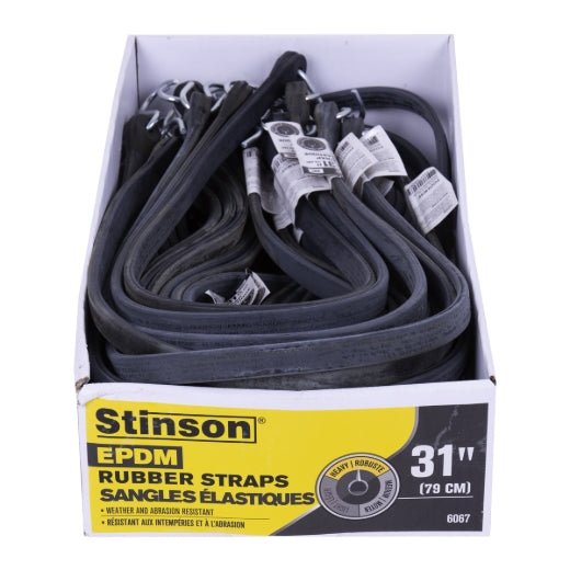 Stinson 406067 Tie - Down Strap EPDM 3/4in x 31in - Mississauga Hardware Centre Inc