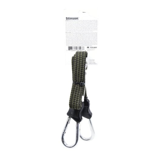 Stinson Cargo 406147 Tie Down Flat Bungee Cord With Snap Hook 3/4in x 35in - Mississauga Hardware Centre Inc