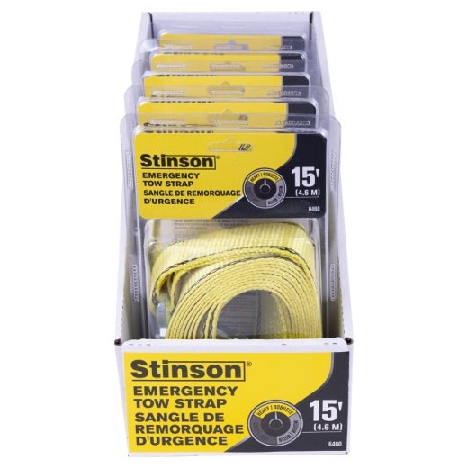 Stinson Cargo 406460 Emergency Towing Rope 2in x 15ft 3333lb - Mississauga Hardware Centre Inc