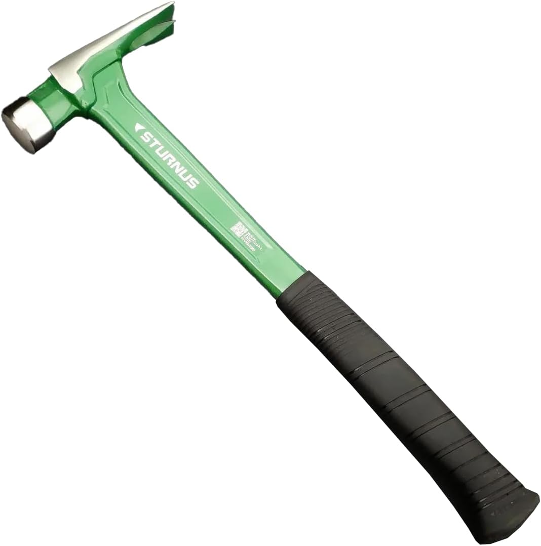 Sturnus Green Velocity Rip Claw Hammer – 13oz, Long Handle, Smooth Face - Mississauga Hardware Centre Inc