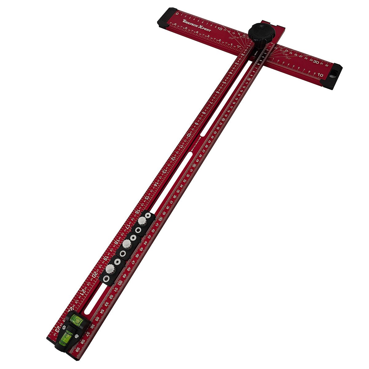 Tooltech 4 - in - 1 Drywall T - Square 24in With Storage Bag - Mississauga Hardware Centre Inc