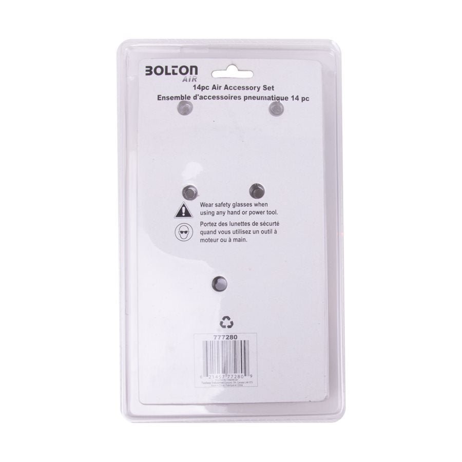 Toolway 777280 14pc Air Accessory Set Steel - Mississauga Hardware Centre Inc