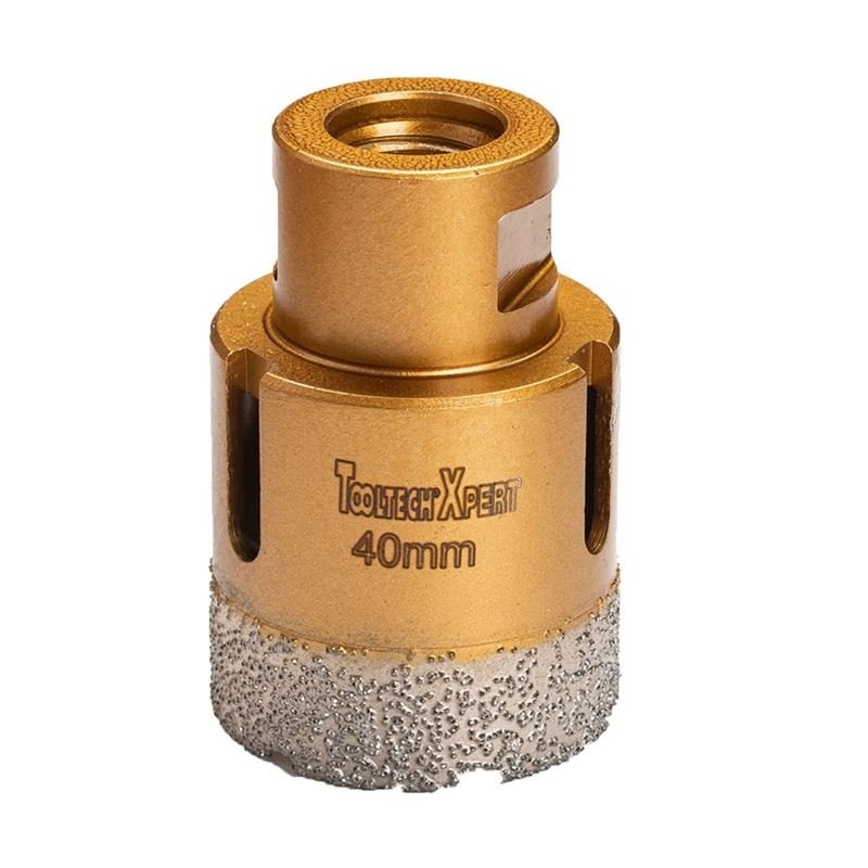 TOOLWAY DIAMOND CORE HOLE SAW BIT WITH 5/8 - 11 THREAD - Mississauga Hardware Centre Inc