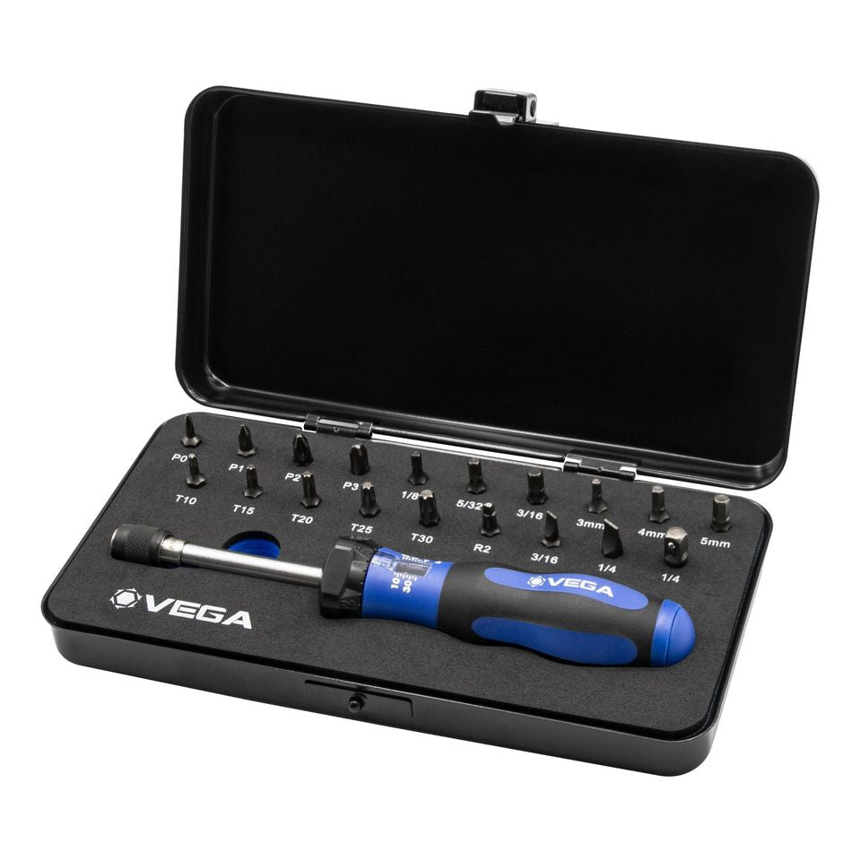 VEGA TLS - 20 TORQUE LIMITING SCREWDRIVER SET - Mississauga Hardware Centre IncVEGATLS-20