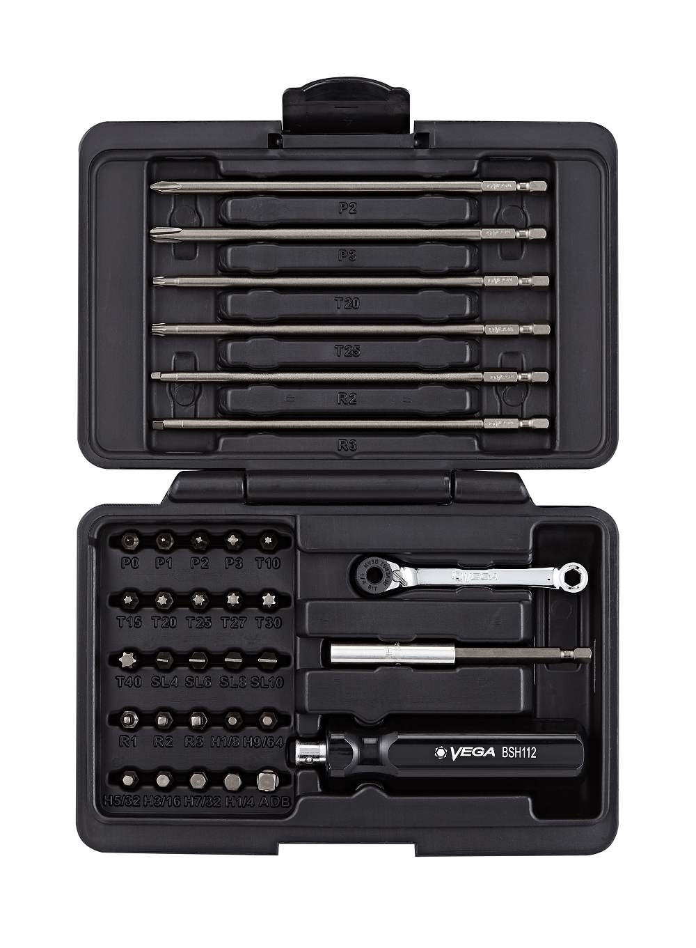 VEGA V34 - BRH 34 PC Bit & Hand Driver Set - Mississauga Hardware Centre Inc