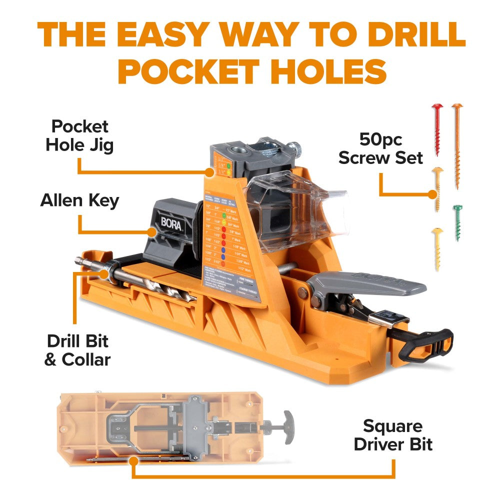 BORA BR-A170201 Automatic Pocket Hole Jig