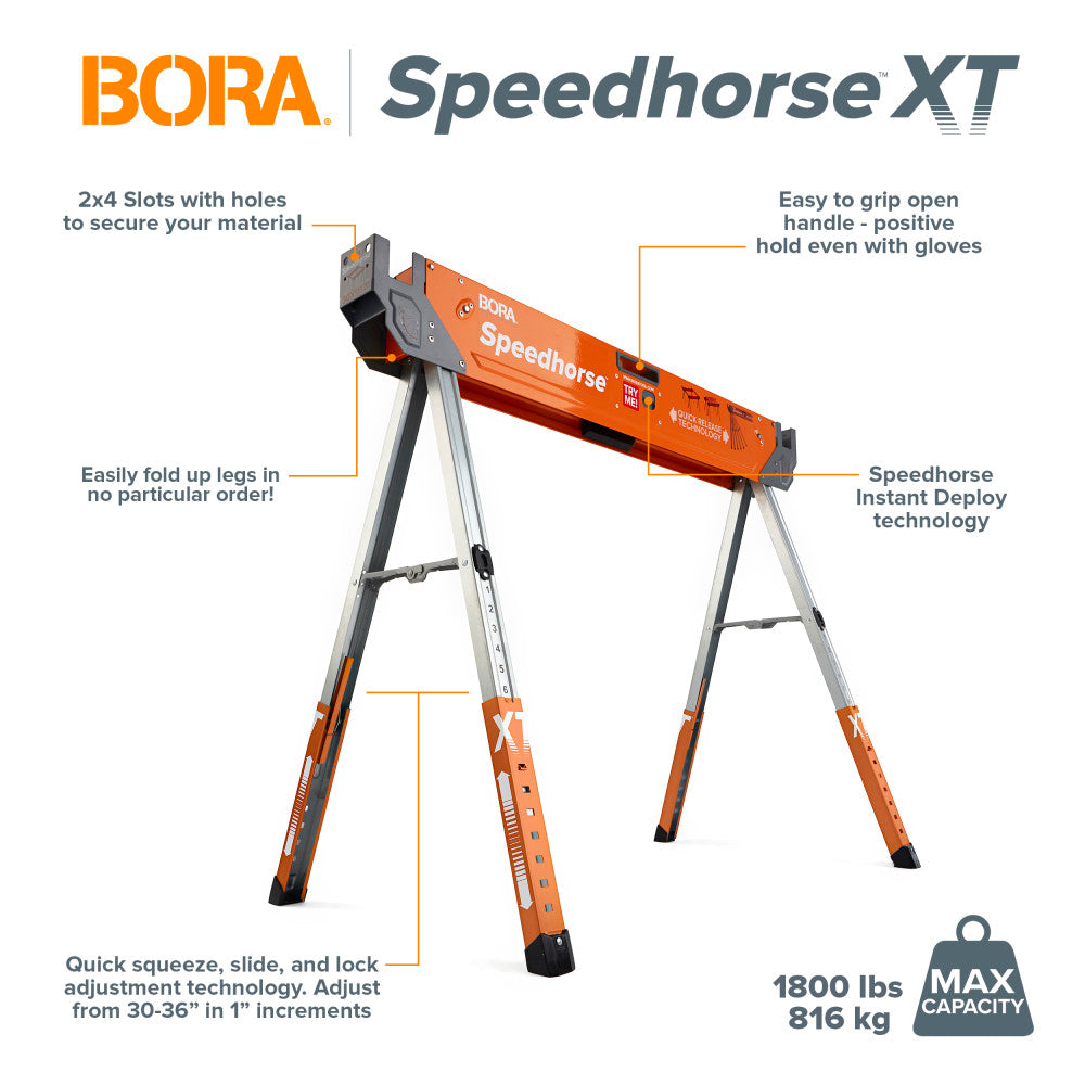 BORA PM-4550 BORA Adjustable Speedhorse XT