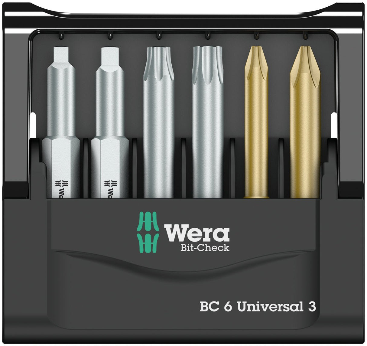 WERA 05136380001 Bit - Check 6 Universal 3, 6 pieces - Mississauga Hardware Centre Inc