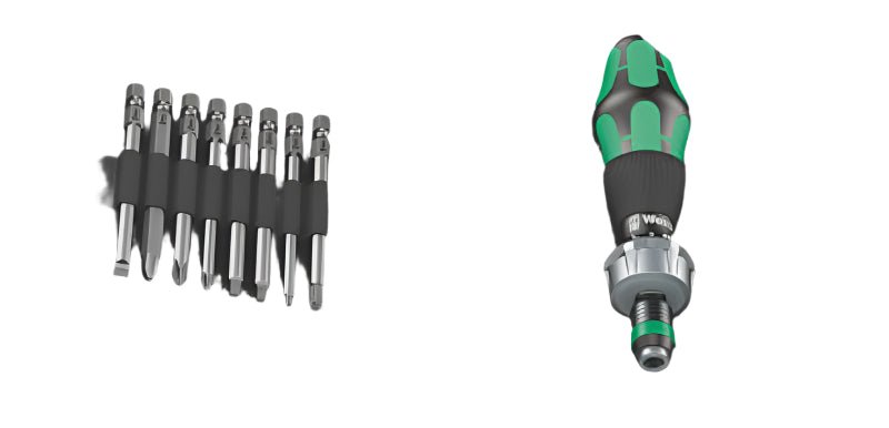 WERA Kraftform Kompakt 60 RA, Imperial, 17 pieces - Mississauga Hardware Centre Inc