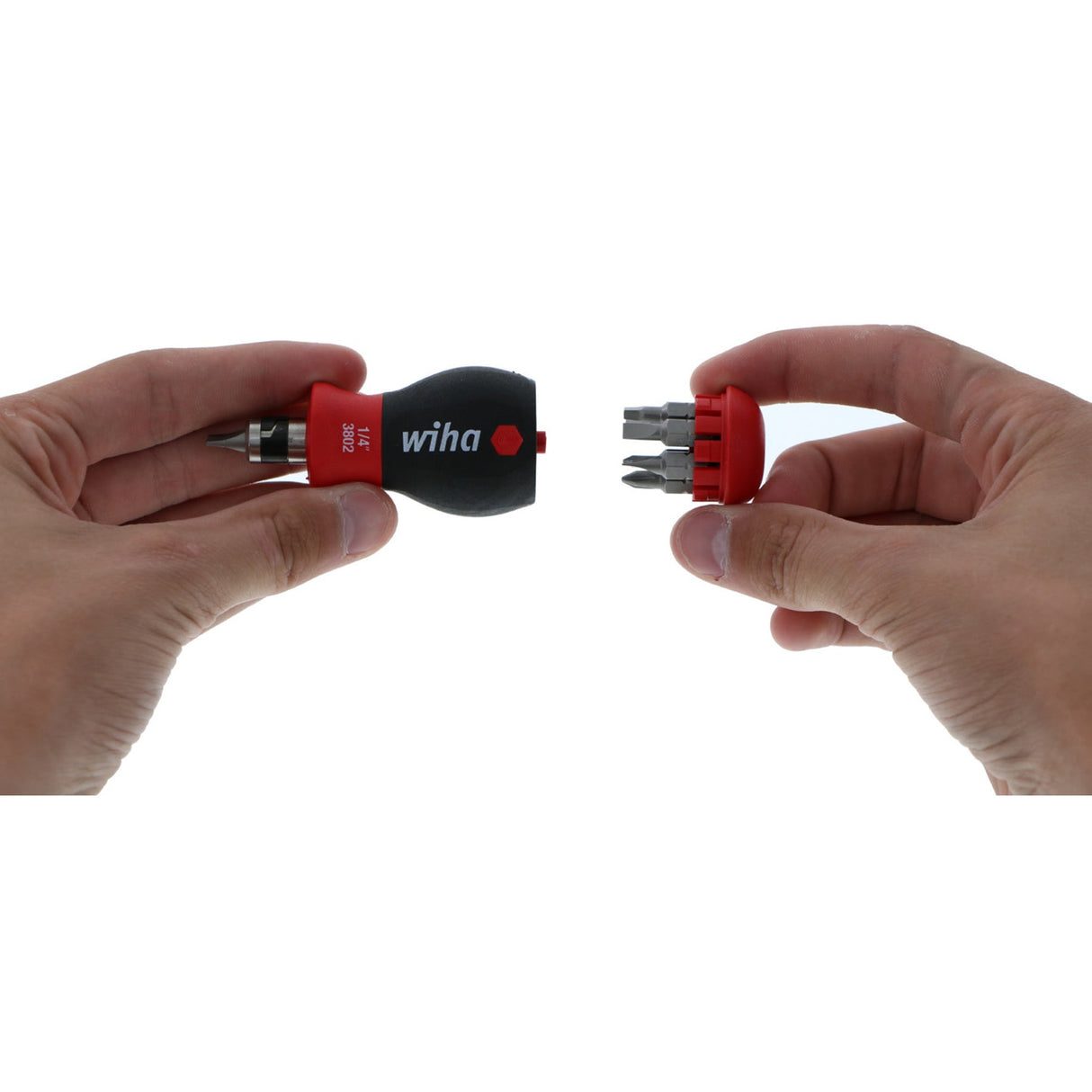 WIHA 38090 14 - in - 1 SoftFinish Stubby Multi - Bit Driver - Mississauga Hardware Centre Inc